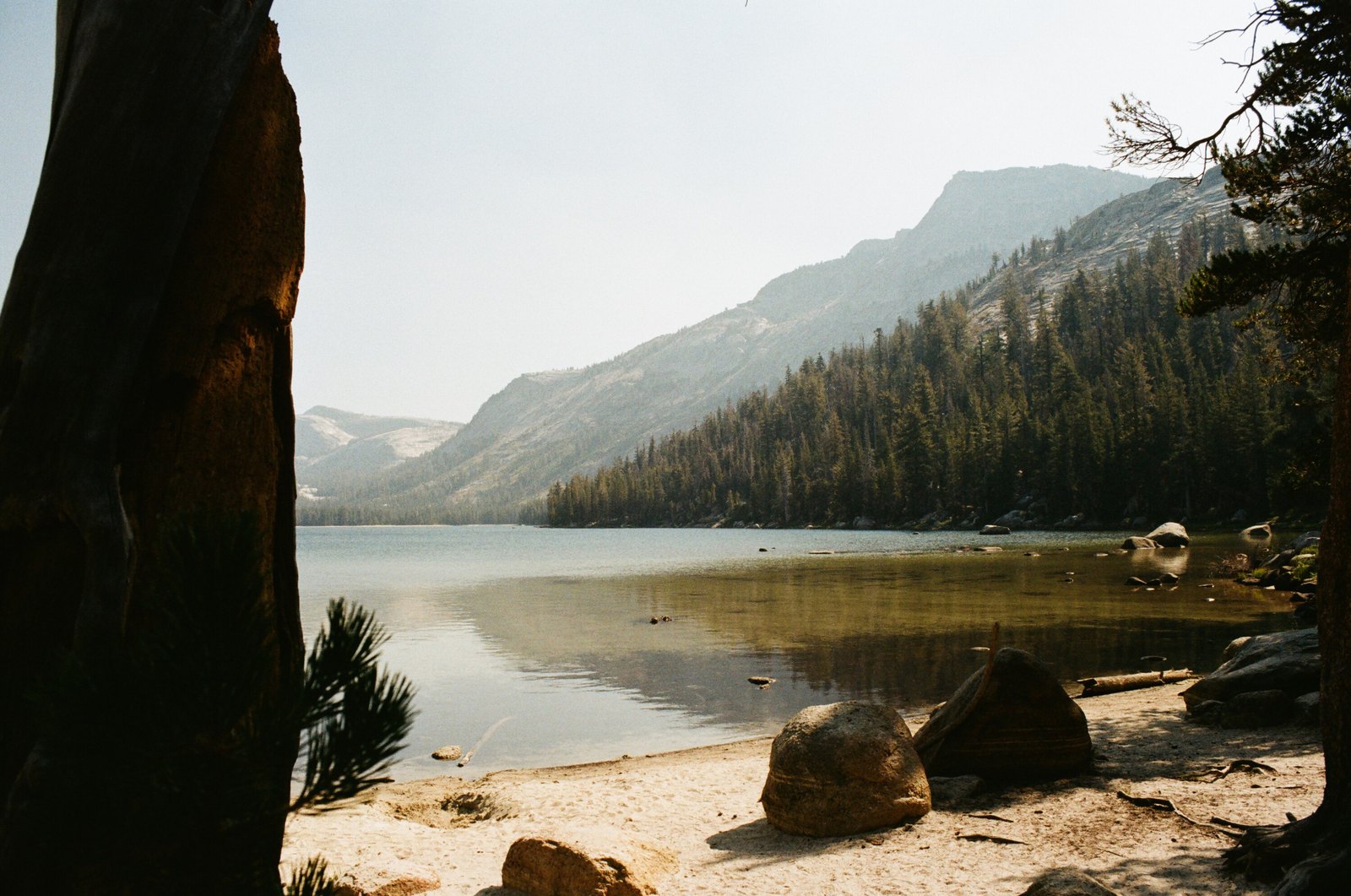Film photograph — cloud lake2