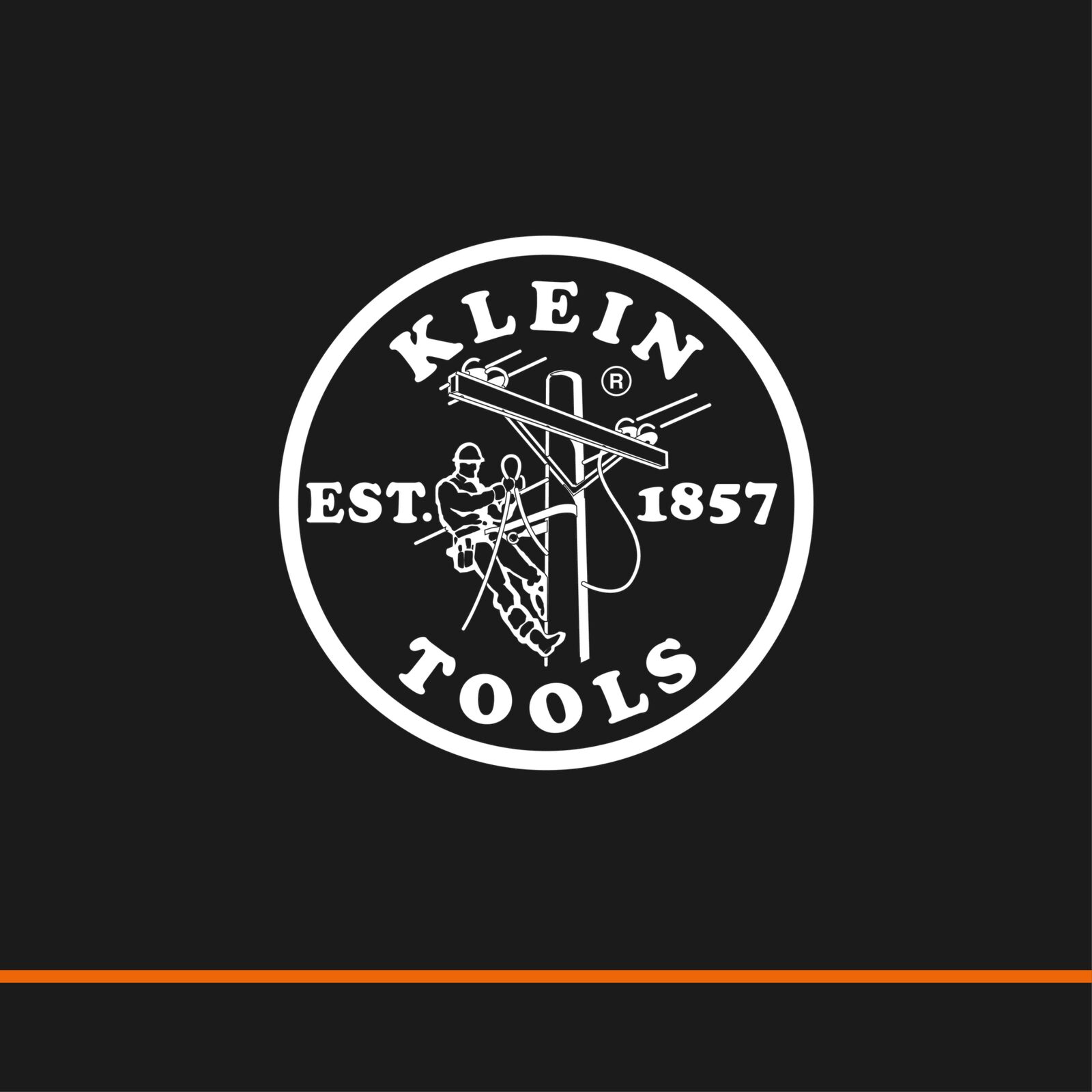 Klein Tools branding and field imagery
